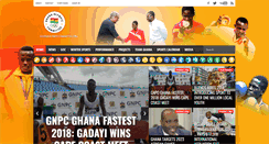 Desktop Screenshot of ghanaolympic.org